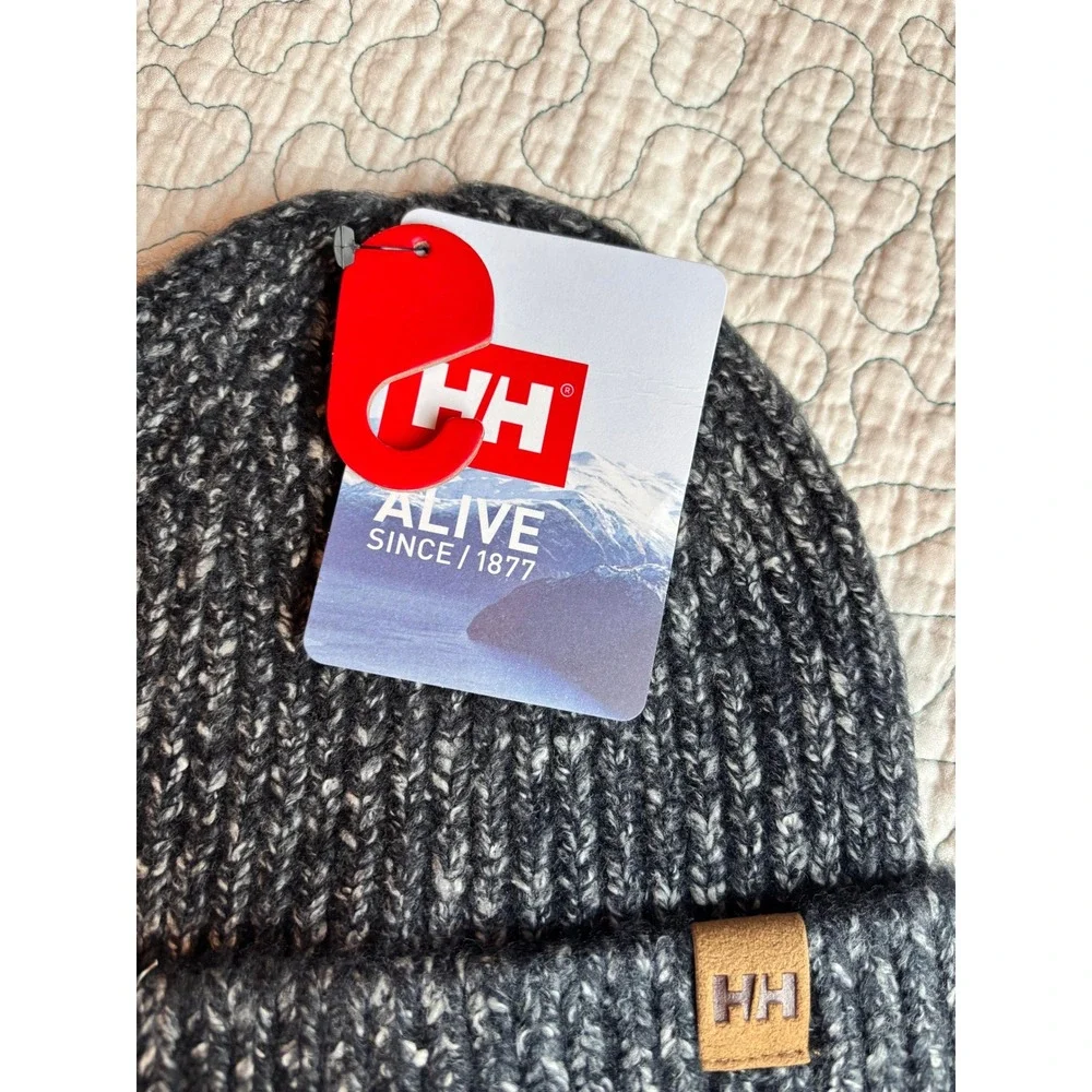 Helly Hansen Mens Cozy Beanie Knit Cuffed Winter Hat OS